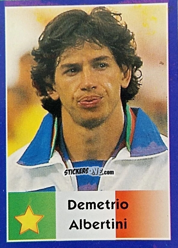 Sticker Demetrio Albertini - Mundial Francia 1998 n. 79 - Navarrete