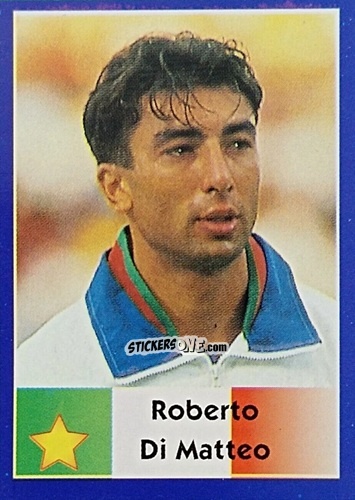 Cromo Roberto Di Matteo - Mundial Francia 1998 n. 82 - Navarrete