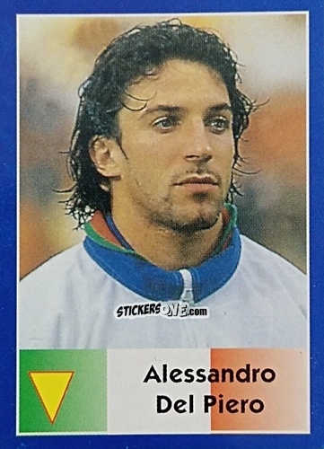 Cromo Alessandro Del Piero - Mundial Francia 1998 n. 85 - Navarrete