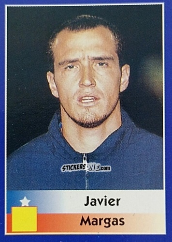 Sticker Javier Margas - Mundial Francia 1998 n. 93 - Navarrete