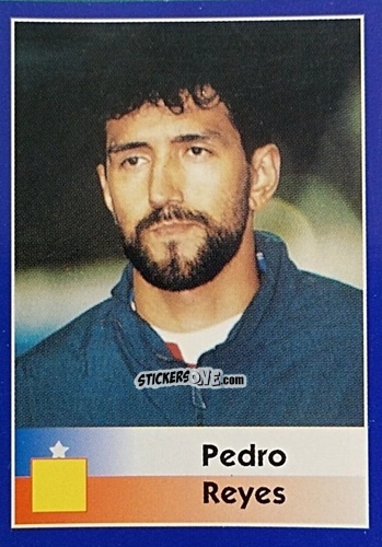 Sticker Pedro Reyes - Mundial Francia 1998 n. 94 - Navarrete