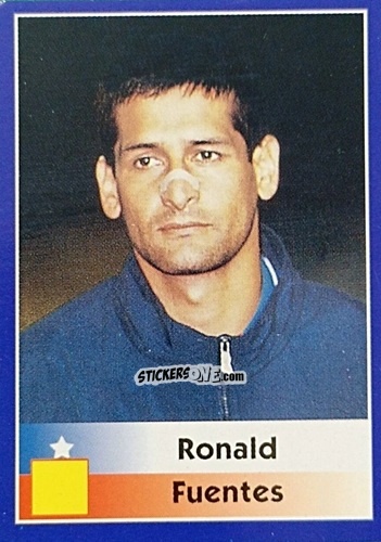 Sticker Ronald Fuentes - Mundial Francia 1998 n. 95 - Navarrete