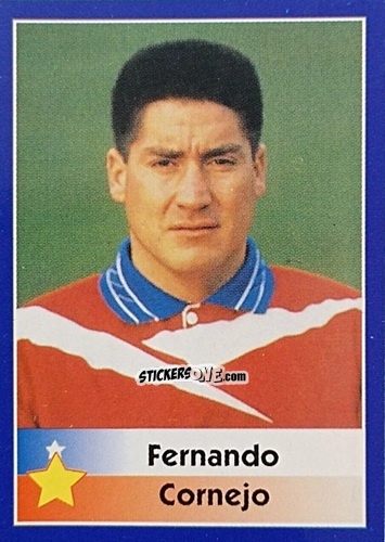Cromo Fernando Cornejo - Mundial Francia 1998 n. 96 - Navarrete