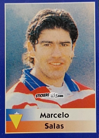 Sticker Marcelo Salas - Mundial Francia 1998 n. 104 - Navarrete