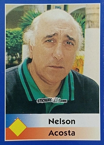 Sticker Nelson Acosta - Mundial Francia 1998 n. 106 - Navarrete