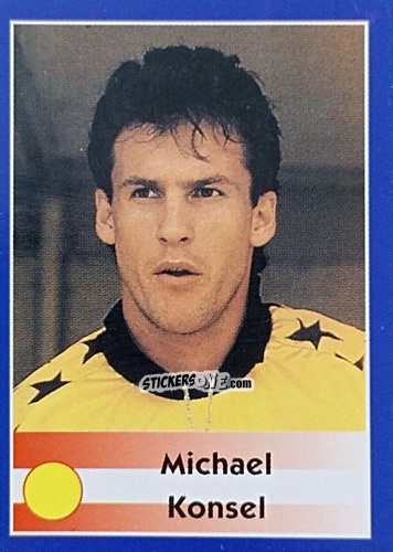 Figurina Michael Konsel - Mundial Francia 1998 n. 108 - Navarrete