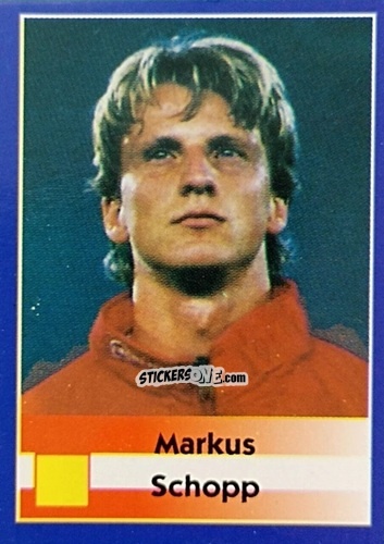 Figurina Markus Schopp - Mundial Francia 1998 n. 110 - Navarrete