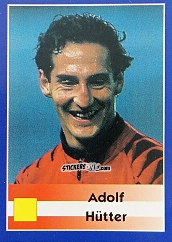 Cromo Adolf Hütter - Mundial Francia 1998 n. 111 - Navarrete
