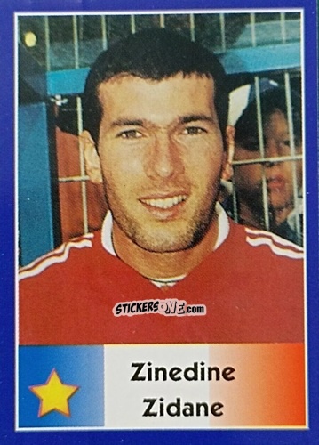 Figurina Zinedine Zidane - Mundial Francia 1998 n. 146 - Navarrete