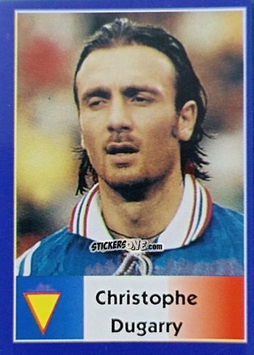 Cromo Christophe Dugarry - Mundial Francia 1998 n. 154 - Navarrete