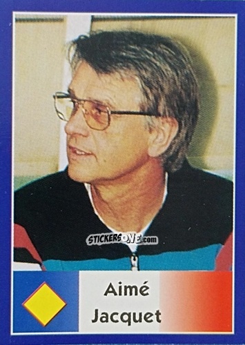Sticker Aime Jacquet - Mundial Francia 1998 n. 155 - Navarrete