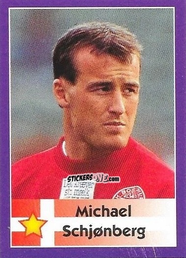 Cromo Michael Schjonberg - Mundial Francia 1998 n. 185 - Navarrete