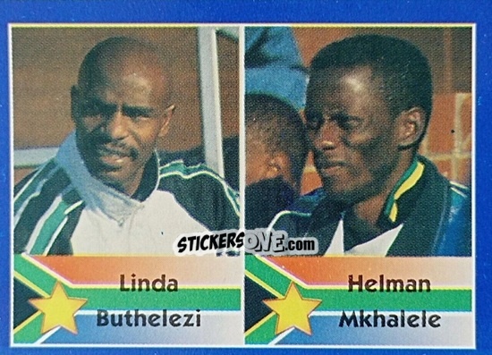 Sticker Linda Buthelezi / Helman Mkhalele