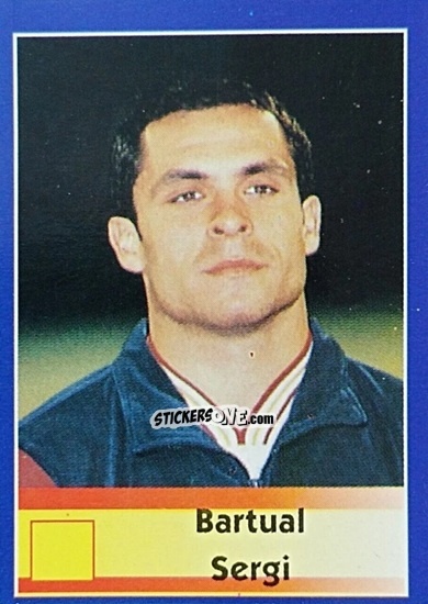 Sticker Bartual Sergi - Mundial Francia 1998 n. 210 - Navarrete