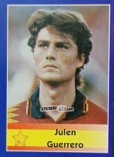 Figurina Julen Guerrero - Mundial Francia 1998 n. 213 - Navarrete