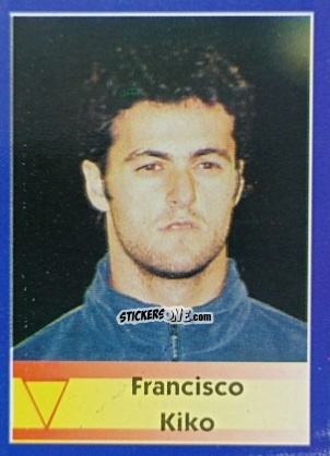 Figurina Francisco Kiko - Mundial Francia 1998 n. 217 - Navarrete
