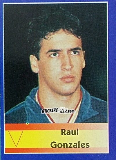 Cromo Raul González - Mundial Francia 1998 n. 220 - Navarrete