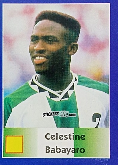 Figurina Celestine Babayaro - Mundial Francia 1998 n. 225 - Navarrete