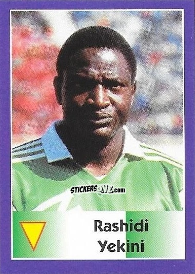 Figurina Rashidi Yekini - Mundial Francia 1998 n. 236 - Navarrete