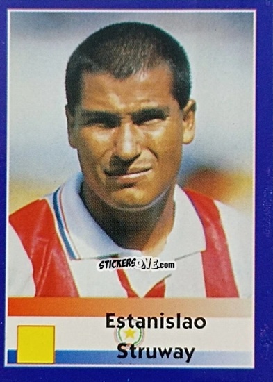 Figurina Estanislao Struway - Mundial Francia 1998 n. 244 - Navarrete