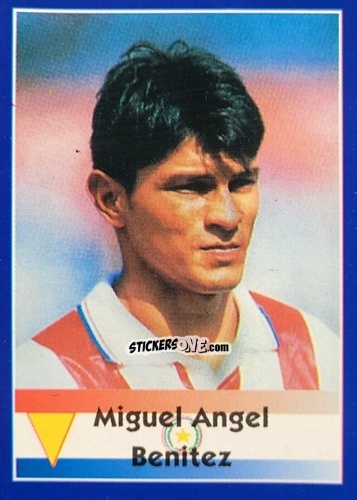 Cromo Miguel Angel Benitez - Mundial Francia 1998 n. 252 - Navarrete