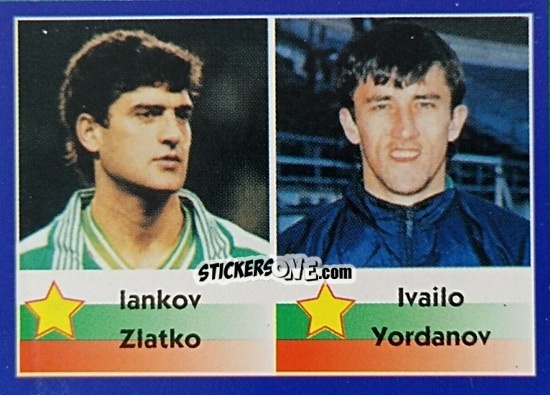 Sticker Iankov Zlatko / Ivailo Yordanov