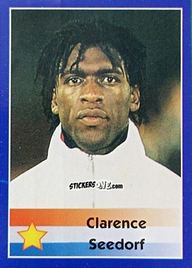 Figurina Clarence Seedorf - Mundial Francia 1998 n. 279 - Navarrete