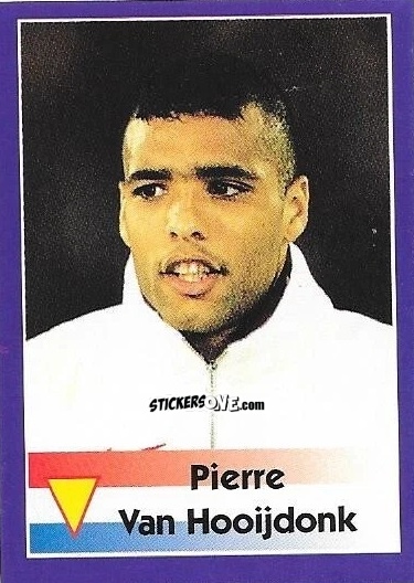 Sticker Pierre Van Hooijdonk - Mundial Francia 1998 n. 283 - Navarrete