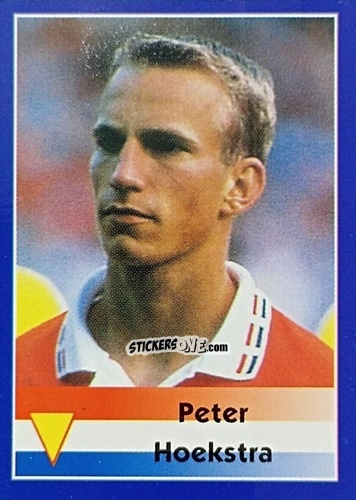 Figurina Peter Hoekstra - Mundial Francia 1998 n. 285 - Navarrete