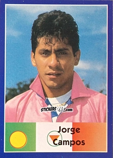 Cromo Jorge Campos - Mundial Francia 1998 n. 306 - Navarrete