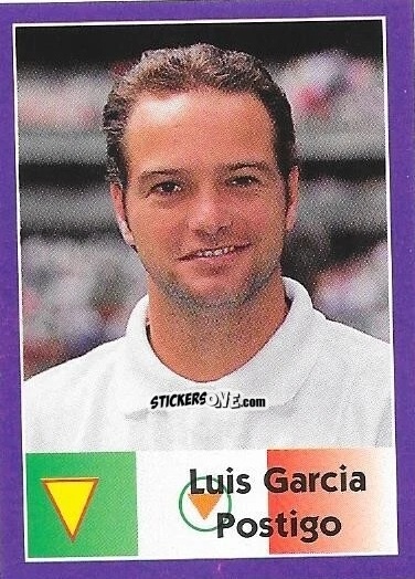 Cromo Luis Garcia Postigo - Mundial Francia 1998 n. 318 - Navarrete