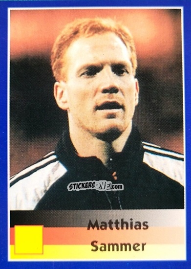 Figurina Matthias Sammer - Mundial Francia 1998 n. 342 - Navarrete