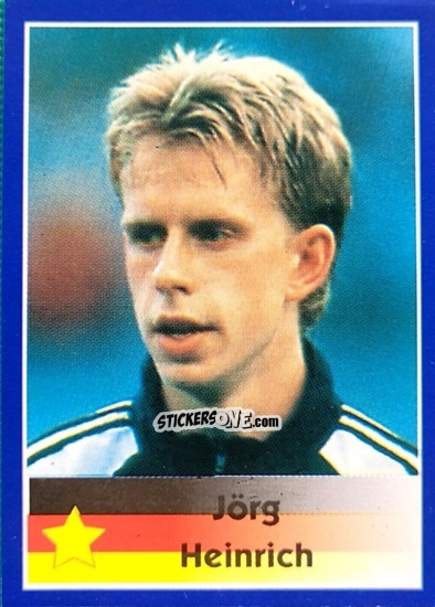 Cromo Jörg Heinrich - Mundial Francia 1998 n. 345 - Navarrete