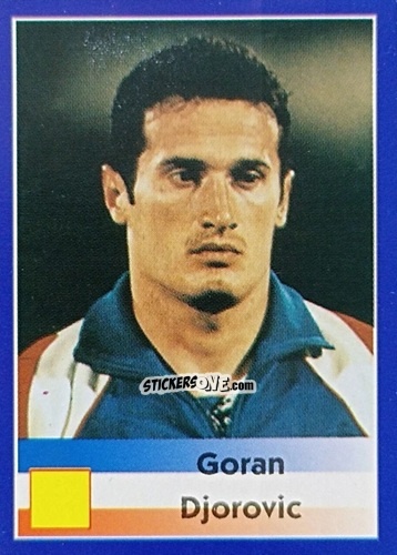 Cromo Goran Djorovic - Mundial Francia 1998 n. 374 - Navarrete