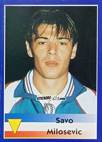 Cromo Savo Milosevic - Mundial Francia 1998 n. 385 - Navarrete
