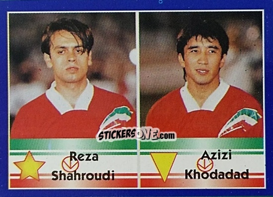 Sticker Reza Shahroudi / Azizi Khodadad