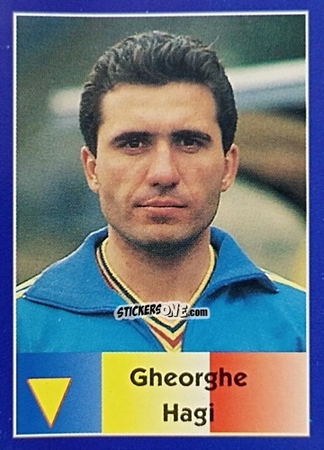 Cromo Gheorghe Hagi - Mundial Francia 1998 n. 412 - Navarrete