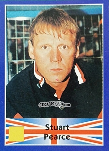 Figurina Stuart Pearce - Mundial Francia 1998 n. 425 - Navarrete