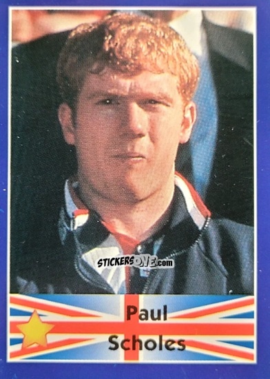 Figurina Paul Scholes - Mundial Francia 1998 n. 429 - Navarrete