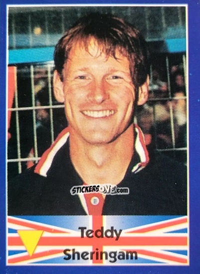 Figurina Teddy Sheringam - Mundial Francia 1998 n. 434 - Navarrete