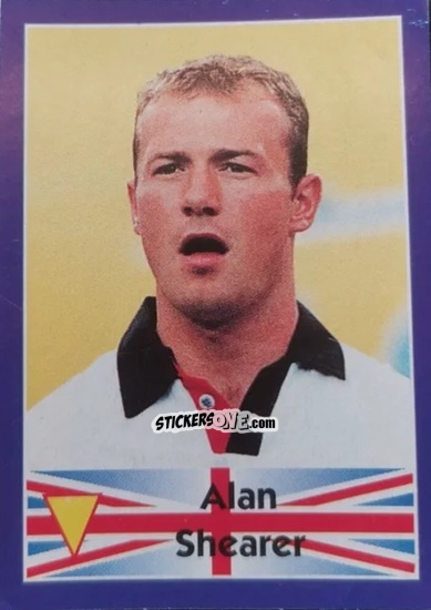 Figurina Alan Shearer - Mundial Francia 1998 n. 435 - Navarrete