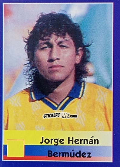 Sticker Jorge Hernan Bermudez - Mundial Francia 1998 n. 440 - Navarrete