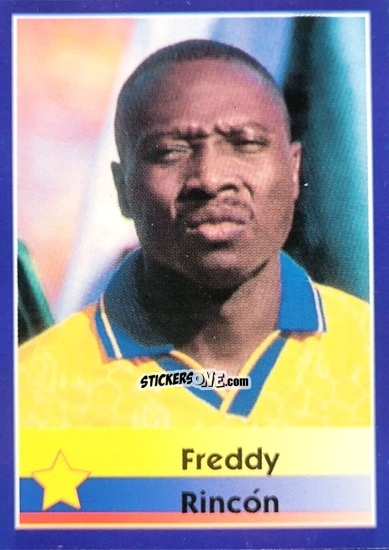 Sticker Freddy Rincon - Mundial Francia 1998 n. 442 - Navarrete