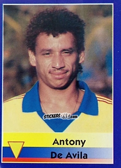 Cromo Antony De Avila - Mundial Francia 1998 n. 451 - Navarrete