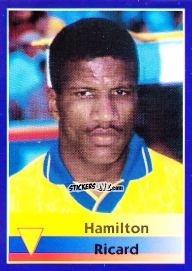Figurina Hamilton Ricard - Mundial Francia 1998 n. 452 - Navarrete