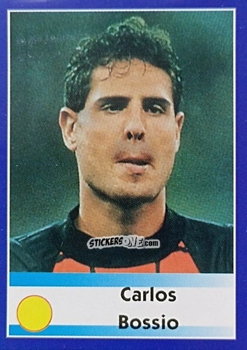 Cromo Carlos Bossio - Mundial Francia 1998 n. 470 - Navarrete