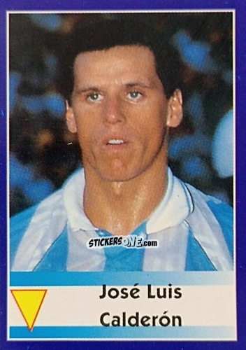 Figurina Jose Luis Calderon - Mundial Francia 1998 n. 480 - Navarrete