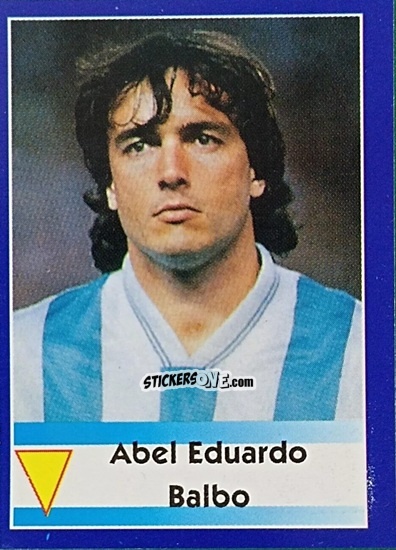 Figurina Abel Eduardo Balbo - Mundial Francia 1998 n. 481 - Navarrete