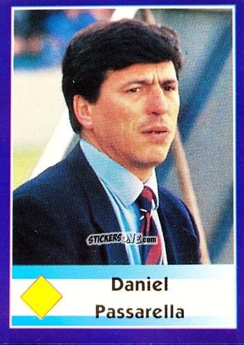 Figurina Daniel Passarella - Mundial Francia 1998 n. 485 - Navarrete