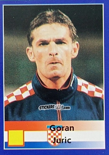 Sticker Goran Juric - Mundial Francia 1998 n. 508 - Navarrete